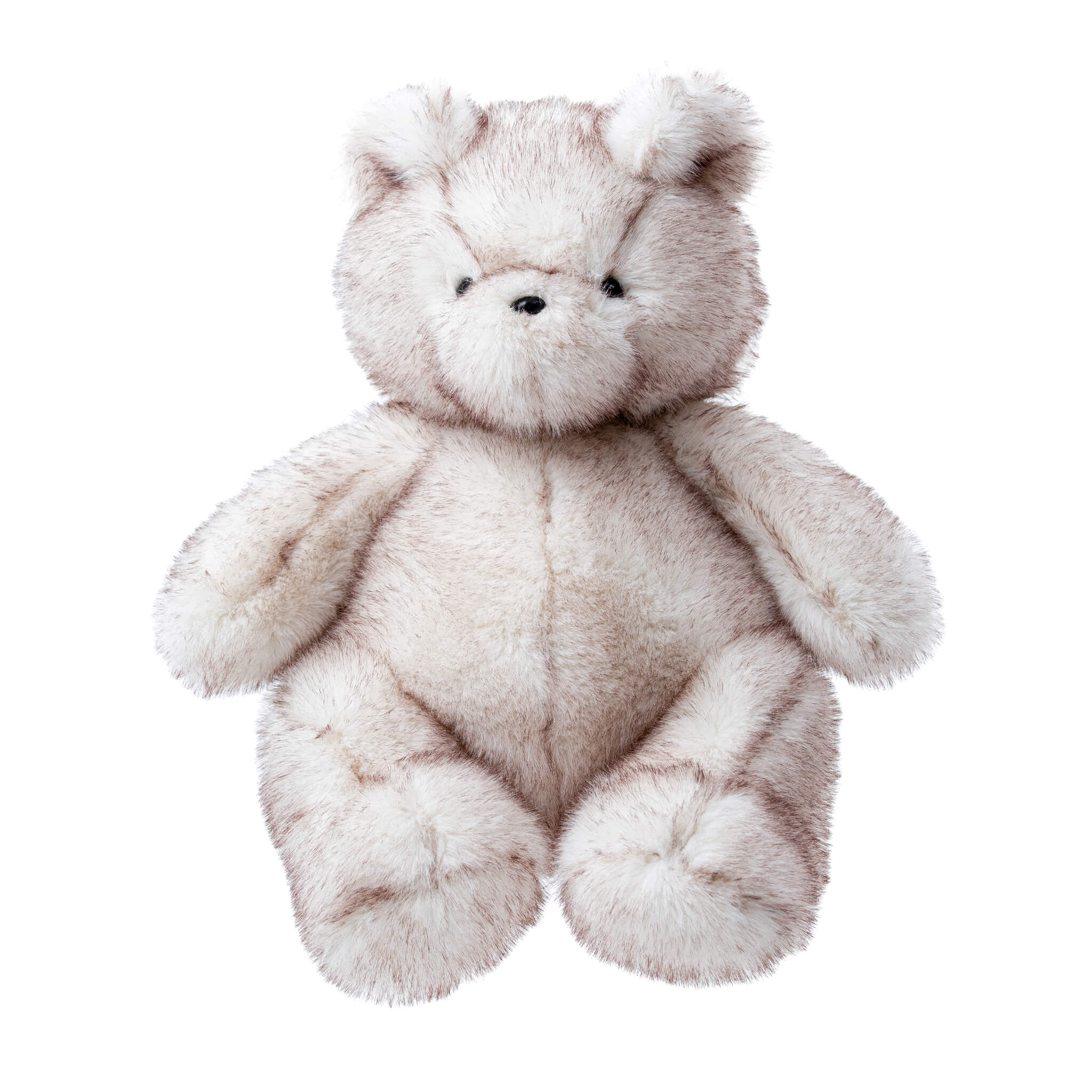 big giant Plush teddy bear on a white background