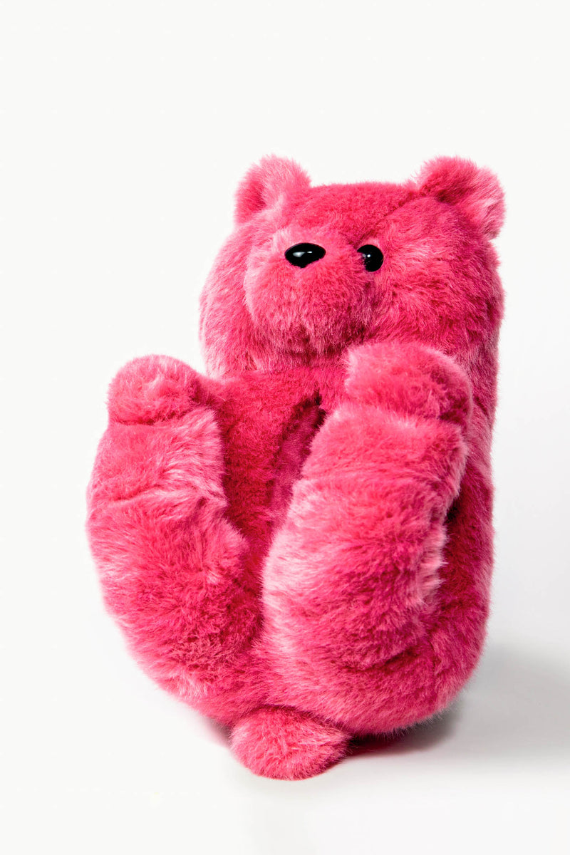Neon Pink Teddy