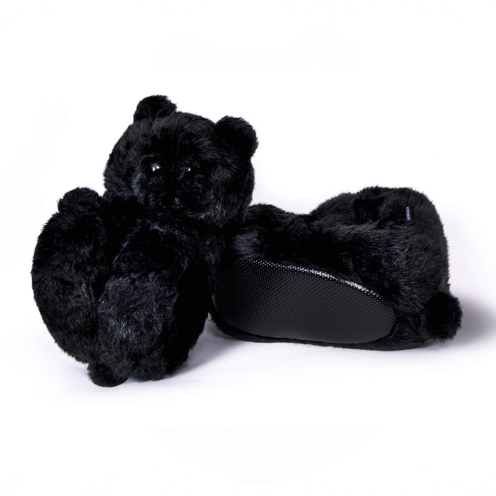 So Black Teddy Slipper | KONTERFEIT