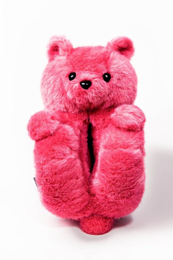 Neon Pink Teddy